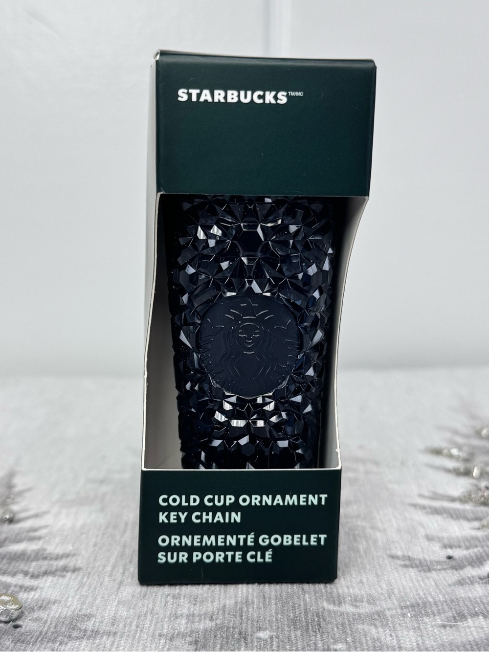 NEW Starbucks Cold Cup Christmas Ornament Keychain - Picture 1 of 3